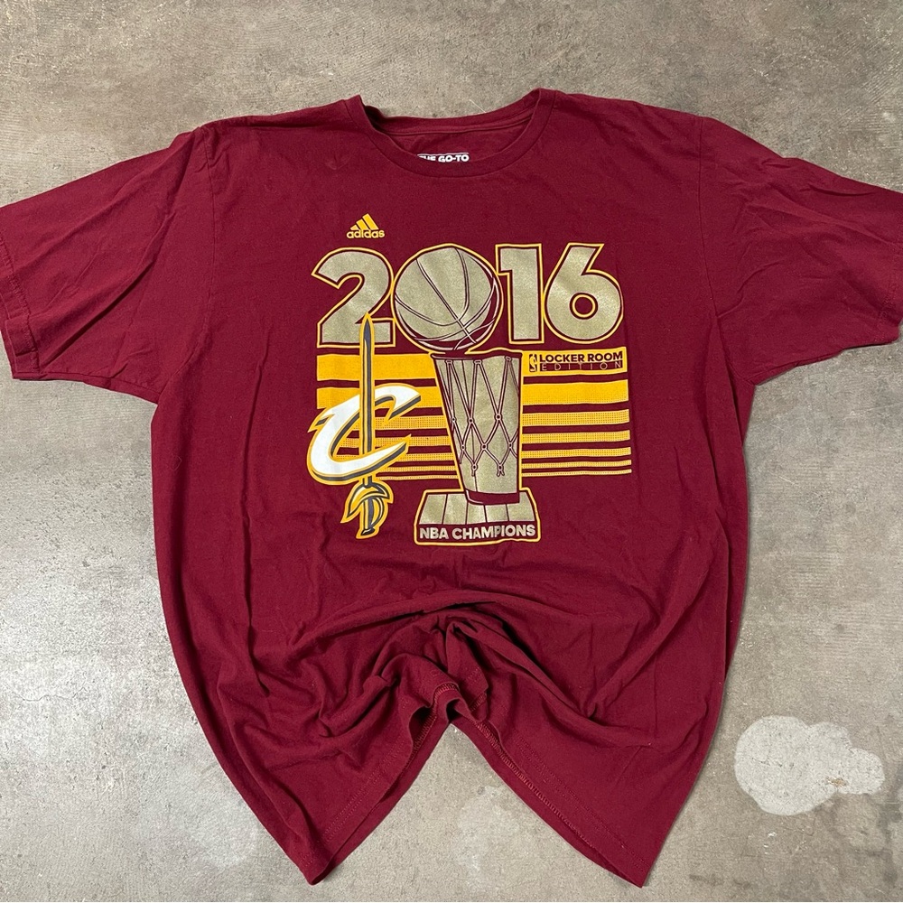 Adidas Cleveland Cavaliers 2016 NBA Champions T-Shirt